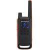 Motorola Talkabout T82 ricetrasmittente 16 canali 446 - 446.2 MHz Nero, Arancion