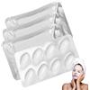 Monetais 32 compresse di collagene maschera effervescente per creatore di maschere per il viso, compresse per il viso in cotone bianco fai da te per pelle auto, spa e altro, ideale per macchina per caffè