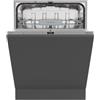 Hisense HV642C65 Lavastoviglie Integrata, 60 Cm, 14 Coperti, Programma Veloce, Ecolavaggio, Classe Energetica C