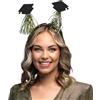 Boland 90632 - Cerchietto per laurea, diploma di scuola, diploma di maturità, accessorio per costumi, festa a tema, carnevale