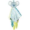 Clementoni Baby - Soft Cuddles Koala Comforter, Dou Dou Morbido per Neonati 0+ Mesi, Personalizzabile con Nome, Stimolazione Sensoriale e Rassicurazione, 100% Lavabile, 17613