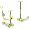 InnovaGoods - Monopattino Evolutivo 3 in 1 per Bambini Scuvol, Monopattino Multiposizione, adattabile, monopattino per bambini con sedile e schienale regolabili.