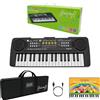 Mini Melodica Elettronica 37 Mini Tasti Con Borsa Con Tracolla E E-Book "Suona