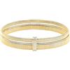 Morellato Bracciale Donna in Acciaio, Cristalli, Collezione ONDA, Bangle