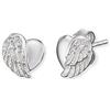 Engelsrufer Heartwing orecchini per donne 925-argento misura 9 mm (0,35)