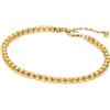 Pandora Bracciale Tennis Donna Oro Giallo 561469C03, 561469C03-18, Argento sterling, Nessuna pietra preziosa