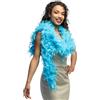 Boland - Boa di piume, lunghezza circa 180 cm, accessorio per costume, Charleston, anni '20, flapper, carnevale, festa in maschera