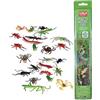 Wild Republic Nature Tube Insetto, Tubi Con Animali Di Plastica, Set Pupazzetti Di Animali, Regalo Di Compleanno, Ideale Per Giochi Interattivi