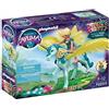 PLAYMOBIL Adventures of Ayuma 70809 Crystal Fairy con Unicorno, Giocattoli per Bambini dai 7 Anni
