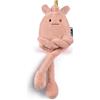 Doudou et Compagnie - Peluche Taylor Peach - 40 cm Rosa Pesca - Doudou Fruit Soffice Collezione Miam - Giocattolo Risveglio con Gambe Lunghe morbide - Idea Regalo per Nascita Bambino Misto Morbido