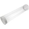 ifundom Galleggiante da Pesca Trasparente Rigido 13 CM Diametro X 50 CM Altezza, Contenitore Portatile per Stoccaggio Boa e Accessori in Plastica per Pescatori Shore