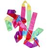 Vervevum Nastro da Danza per Palestra Streamer ritmico 4M Art Ginnastica Balletto Twirling Rod Natale per Sport Colore Misto, Streamer da Danza per Palestra