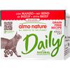 ALMO NATURE Daily Grain Free Manzo Gatto 90g