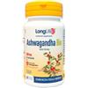 Longlife Ashwagandha Bio 5% 300 mg integratore tonico per l'umore 60 capsule vegetali