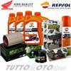 Repsol - Hiflo - Trofeo Tagliando HONDA Hornet 600 2004 2005 / Olio Repsol + Filtri + Pastiglie + Grasso