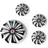 Autokit SET 4 BORCHIE RUOTA COPRI CERCHI CALOTTE Cerchio 16" COMPATIBILI con FIAT TIPO