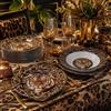 Bavaria Set Tavola 12 Piatti in Porcellana SavanaLux Fantasia Tigre