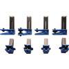 BGS technic BGS Set di morsetti per cavi in acciaio 4 pezzi - 8705