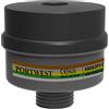 ABEK2P3 Portwest P976 ABEK2P3 filtro combinato con filettatura universale Nero