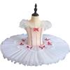 GeRRiT Bambini Professionale Balletto Tutus Gonna Swan Lake Rosa Tutu Ballerine Bambini Danza Moderna Costumi Ragazze Balletto Vestito Danza Usura,Bianca,150