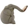 Top Collection Statue da Esterno, Grigio, 3,8 cm di Larghezza x 6,3 cm di Altezza x 9,5 cm di profondità