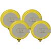 vhbw 4x batteria sostituisce VL2020, LIR2025, VL2025 per chiavi dell'automobile (20mAh, 3,6V, Li-Ion)