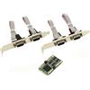 KALEA-INFORMATIQUE Scheda controller seriale Mini PCI Express 4 COM RS232 DB9 con chipset EXAR XR17V354