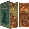 Tonecheer DIY Book Nook Kit - 3D Wooden Puzzle for Adults, Miniature House with