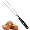 GDJIAJT Forchetta da carne in acciaio inox con manico - Forchetta trinciante da 30 cm, Forchetta da portata professionale multifunzionale per barbecue, cucina, tacchino, arrosto cena