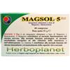 HERBOPLANET Magsol 5 Plus integratore di Magnesio e Betacarotene 60 compresse