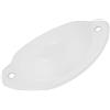 Generic Pomello per Mobili Durevole, Maniglia a Conchiglia Antica per Cassetti e Ferramenta per la Casa, Ferro, Bronzo Rosso, 8x3,2 Cm, 10 Pezzi (WHITE)