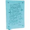 Nelson Bibles Holy Bible: New King James Version, Teal, Thinline Bible, Verse Art Cover Collection, Leathersoft, Red Letter, Comfort Print