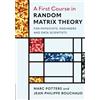 Cambridge University Press A First Course in Random Matrix Theory: for Physicists, Engineers and Data Scientists