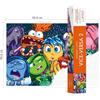 HACHETTE HEROES Coloriages mystères Vice-Versa: 1 poster illustré 44,6 x 59,4cm et 1 nuancier