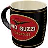Nostalgic-Art Tazza da caffè retrò, 330 ml, Moto Guzzi - Logo Motorcycles | original Moto Guzzi license product (OLP), tazza in ceramica, design vintage, Idea regalo per motociclisti