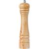 DeroTeno Macina pepe, Macinapepe, Macinino in ceramica dura e regolabile, Legno di gomma, Altezza 21 cm
