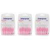 Interprox Nano 6 Scovolini Rosa, Anti-Placca e Anti-Carie per spazi interdentali più piccoli (PHD 07) 3x6 Pc Spazzolino da denti