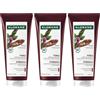 Klorane Balsamo dopo-shampoo fortificante e stimolante alla Chinina 200ml - Contro la caduta dei capelli 3x200 ml