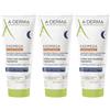 A-Derma Exomega Control Crema Notte emolliente ristrutturante, Lenisce la sensazione di prurito, aiuta a ritrovare il sonno, Pelle secca tendenza atopica, 200ml 3x200 ml