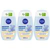 Nivea Baby Shampoo Delicato & Neutro 200 ml, bambini per una detersione delicata no lacrime 3x200 ml