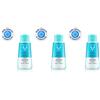 Vichy Pureté Thermale Struccante Occhi Bifase Waterproof 100 ml per occhi e labbra 3x100 Lozione