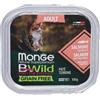 Monge Bwild Adult Cat Merluzzo, Gamberetti e Ortaggi 6x100 g