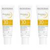 BIODERMA Photoderm AKN Mat SPF30 Crema solare antimperfezioni pelle mista grassa 3x40 ml