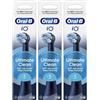 Oral-B iO Ultimate Clean Testine di Ricambio Nere 3x1 St