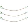Safety Catetere Foley In Silicone Trasparente A 2 Vie Con Palloncino 5-10Ml Diametro Ch14 4,66Mm Lunghezza 40Cm 3x1 St