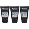 Garnier Charcoal Gel 3in1 3x150 ml
