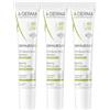 A-Derma Dermalibour+ Cica balsamo labbra ristrutturante 15ml - Pelle irritabile e fragilizzata irritata 3x15 ml