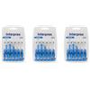 Interprox Conical 6 Scovolini Celesti, Anti-Placca e Anti-Carie per spazi interdentali medi (PHD 17) 3x6 Pc Spazzolino da denti