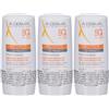 A-Derma Protect X-Trem Stick Invisibile SPF50+ - Protezione solare molto alta 3x8 g