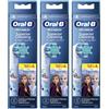 Oral-B Pro Kids3+ Frozen Testine Ricambio 3x4 St